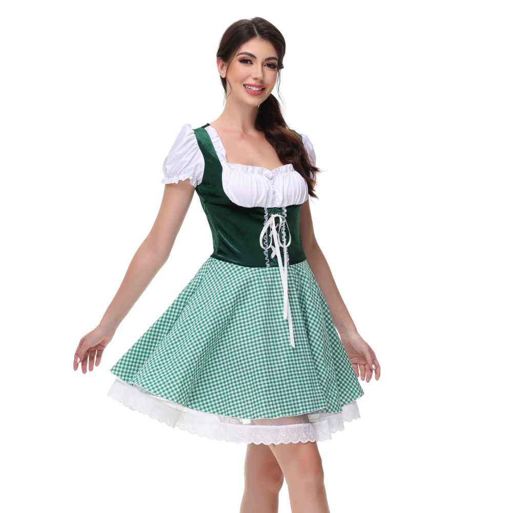 Womens German Oktoberfest Costume for Traditional Bavarian Carnival Halloween